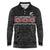 Custom New Zealand Silver Fern Rugby Long Sleeve Polo Shirt All Black Maori Taniko Pattern