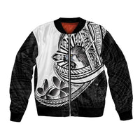 Philippines Eagle Sun Bomber Jacket Filipino Agila Polynesian Tattoo Black Color LT14 Unisex Black - Polynesian Pride