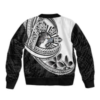 Philippines Eagle Sun Bomber Jacket Filipino Agila Polynesian Tattoo Black Color LT14 - Polynesian Pride