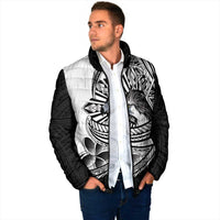 Philippines Eagle Sun Padded Jacket Filipino Agila Polynesian Tattoo Black Color LT14 - Polynesian Pride