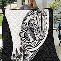 Philippines Eagle Sun Quilt Filipino Agila Polynesian Tattoo Black Color LT14 Black - Polynesian Pride