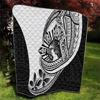 Philippines Eagle Sun Quilt Filipino Agila Polynesian Tattoo Black Color LT14 - Polynesian Pride