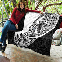 Philippines Eagle Sun Quilt Filipino Agila Polynesian Tattoo Black Color LT14 - Polynesian Pride