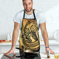Philippines Eagle Sun Apron Filipino Agila Polynesian Tattoo Gold Color LT14 - Polynesian Pride