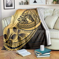 Philippines Eagle Sun Blanket Filipino Agila Polynesian Tattoo Gold Color LT14 Gold - Polynesian Pride