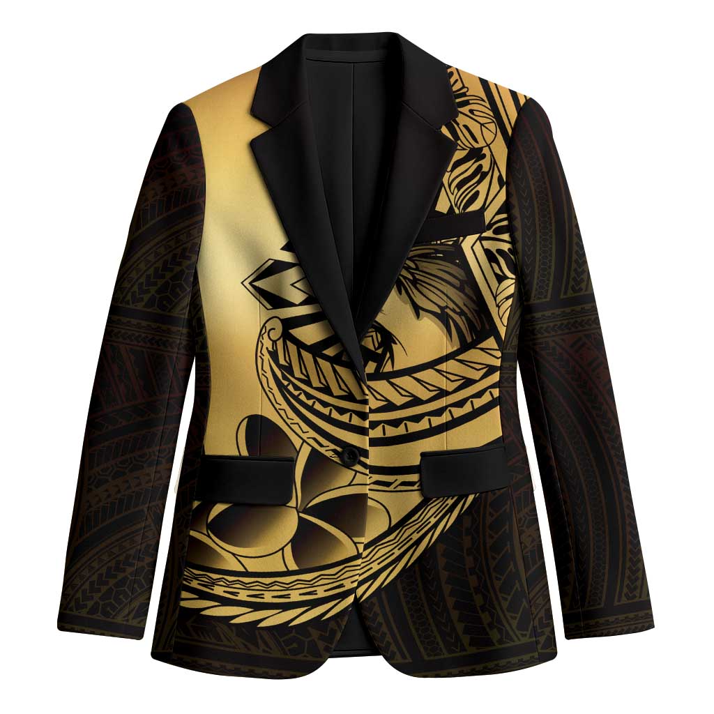 Philippines Eagle Sun Blazer Filipino Agila Polynesian Tattoo Gold Color LT14 Unisex Gold - Polynesian Pride