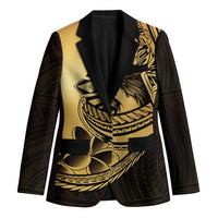 Philippines Eagle Sun Blazer Filipino Agila Polynesian Tattoo Gold Color LT14 Unisex Gold - Polynesian Pride