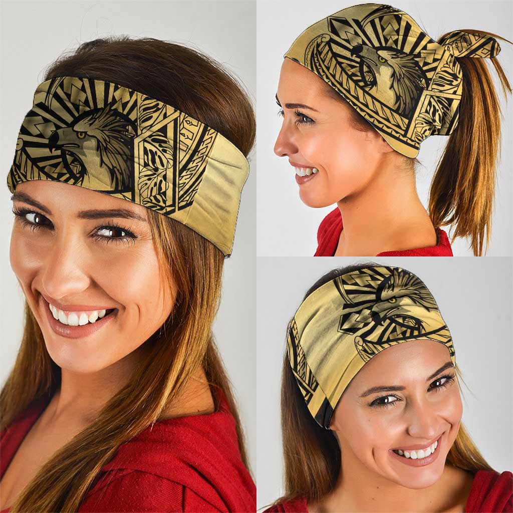 Philippines Eagle Sun Neck Gaiter Filipino Agila Polynesian Tattoo Gold Color LT14 - Polynesian Pride