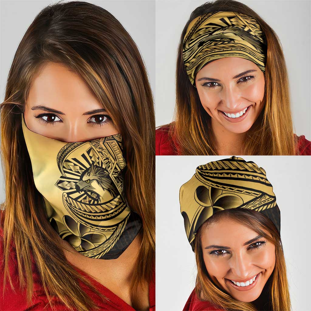 Philippines Eagle Sun Neck Gaiter Filipino Agila Polynesian Tattoo Gold Color LT14 - Polynesian Pride
