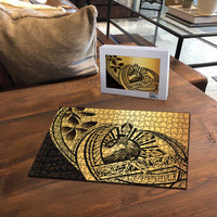 Philippines Eagle Sun Puzzle Filipino Agila Polynesian Tattoo Gold Color LT14 - Polynesian Pride