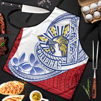 Philippines Eagle Sun Apron Filipino Agila Polynesian Tattoo Flag Color LT14 Red - Polynesian Pride