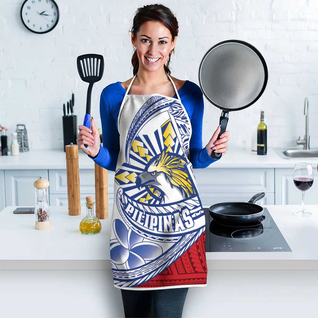 Philippines Eagle Sun Apron Filipino Agila Polynesian Tattoo Flag Color LT14 - Polynesian Pride