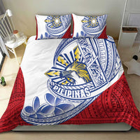 Philippines Eagle Sun Bedding Set Filipino Agila Polynesian Tattoo Flag Color LT14 - Polynesian Pride