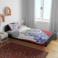 Philippines Eagle Sun Bedding Set Filipino Agila Polynesian Tattoo Flag Color LT14 - Polynesian Pride