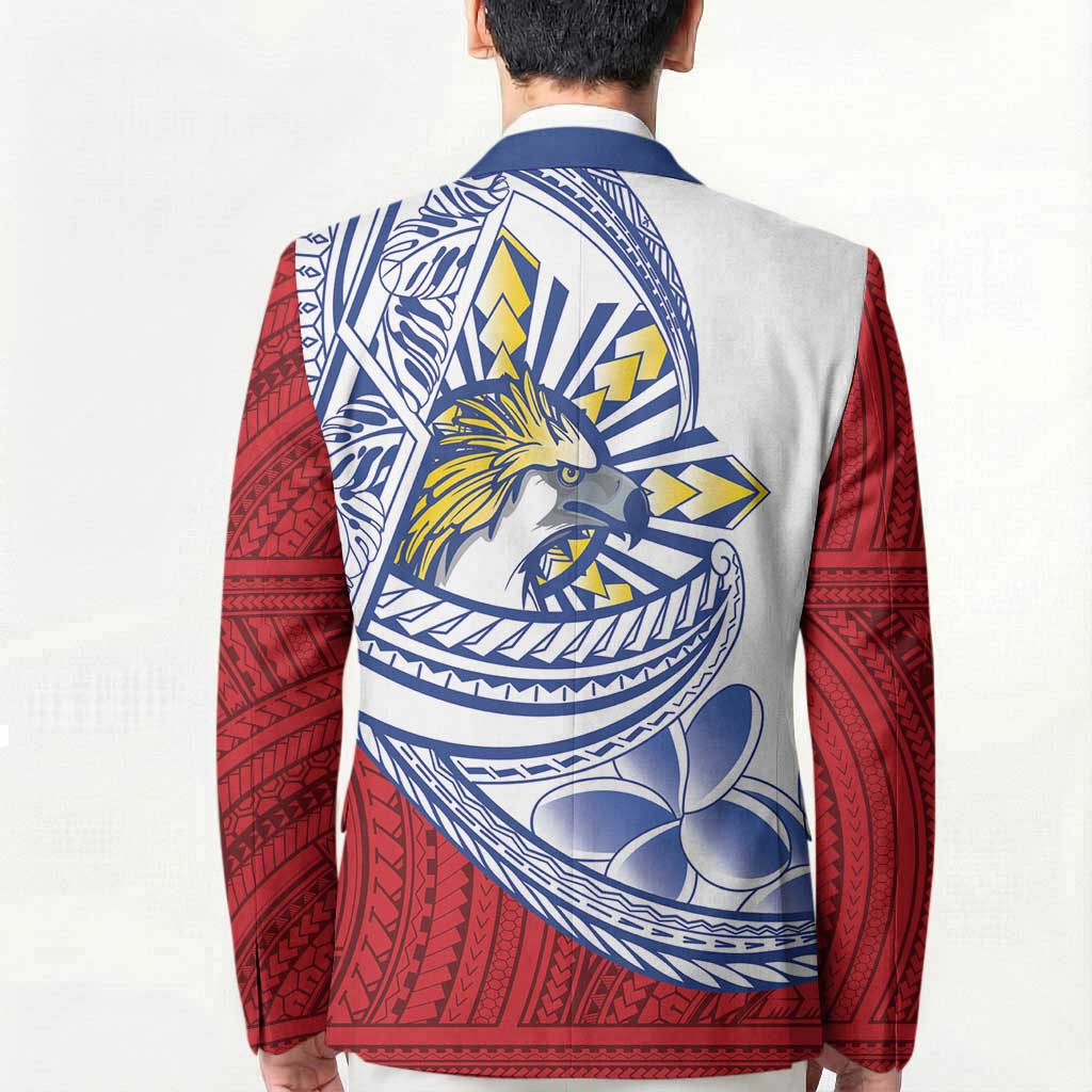 Philippines Eagle Sun Blazer Filipino Agila Polynesian Tattoo Flag Color LT14 - Polynesian Pride