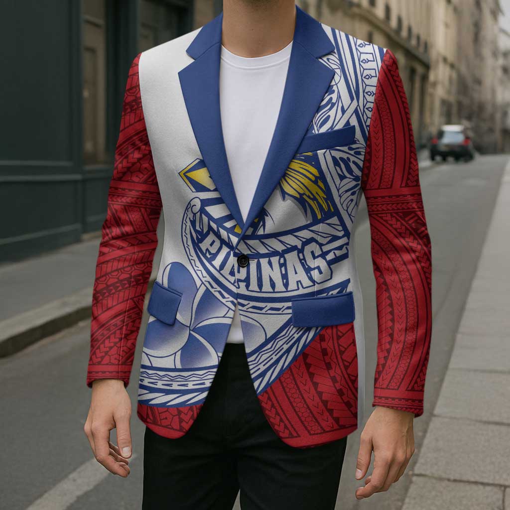 Philippines Eagle Sun Blazer Filipino Agila Polynesian Tattoo Flag Color LT14 - Polynesian Pride