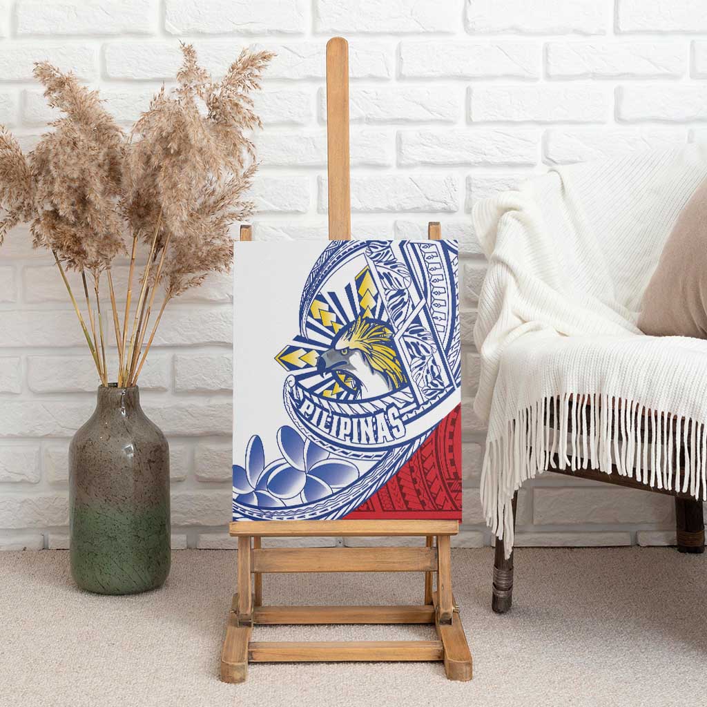 Philippines Eagle Sun Canvas Wall Art Filipino Agila Polynesian Tattoo Flag Color LT14 - Polynesian Pride