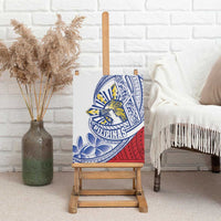 Philippines Eagle Sun Canvas Wall Art Filipino Agila Polynesian Tattoo Flag Color LT14 - Polynesian Pride