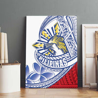 Philippines Eagle Sun Canvas Wall Art Filipino Agila Polynesian Tattoo Flag Color LT14 - Polynesian Pride