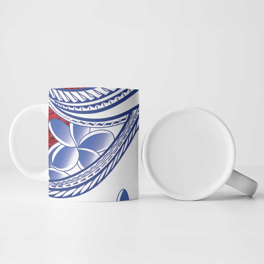 Philippines Eagle Sun Ceramic Mug Filipino Agila Polynesian Tattoo Flag Color LT14 - Polynesian Pride