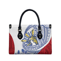 Philippines Eagle Sun Leather Bag Filipino Agila Polynesian Tattoo Flag Color LT14 - Polynesian Pride