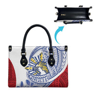 Philippines Eagle Sun Leather Bag Filipino Agila Polynesian Tattoo Flag Color LT14 - Polynesian Pride
