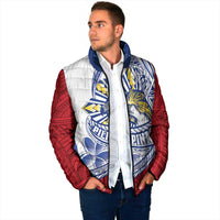 Philippines Eagle Sun Padded Jacket Filipino Agila Polynesian Tattoo Flag Color LT14 - Polynesian Pride