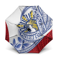 Philippines Eagle Sun Umbrella Filipino Agila Polynesian Tattoo Flag Color LT14 One Size Folded 11.42 inch Opened Diameter 37.4 inch Red - Polynesian Pride
