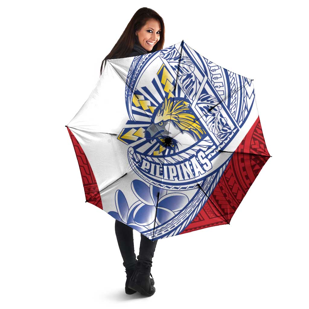Philippines Eagle Sun Umbrella Filipino Agila Polynesian Tattoo Flag Color LT14 - Polynesian Pride