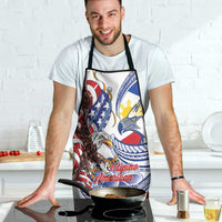 Filipino American History Month Apron Philippines Agila USA Eagle Mix Flag LT14 - Polynesian Pride
