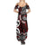 Personalised Aotearoa Bulldog Summer Maxi Dress New Zealand Maori Taniko Art