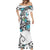 Aotearoa Te Ika-a-Maui Mermaid Dress South Island Kekeru Maori Koru