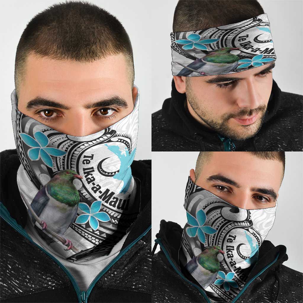 Aotearoa Te Ika-a-Maui Neck Gaiter South Island Kekeru Maori Koru LT14 - Polynesian Pride