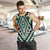 Green Aotearoa Taniko Poutama Patikitiki Men Tank Top