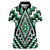 Green Aotearoa Taniko Poutama Patikitiki Women Polo Shirt