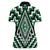 Green Aotearoa Taniko Poutama Patikitiki Women Polo Shirt