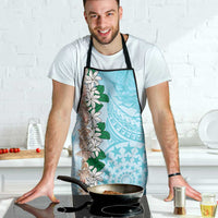 Cook Islands Tiare Maori With Conch Shell Apron Pasifika Fest Polynesian Tattoo Turquoise LT14 - Polynesian Pride