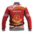 Personalised Kolisi Tonga College Atele Baseball Jacket Mate Maa Tonga 142 Years Anniversary