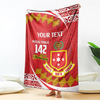 Personalised Kolisi Tonga College Atele Blanket Mate Maa Tonga 142 Years Anniversary LT14 - Polynesian Pride