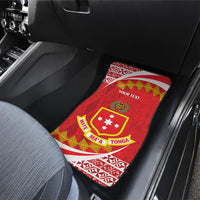 Personalised Kolisi Tonga College Atele Car Mats Mate Maa Tonga 142 Years Anniversary LT14 - Polynesian Pride