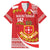 Personalised Kolisi Tonga College Atele Family Matching Puletasi and Hawaiian Shirt Mate Maa Tonga 142 Years Anniversary