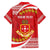 Personalised Kolisi Tonga College Atele Family Matching Puletasi and Hawaiian Shirt Mate Maa Tonga 142 Years Anniversary