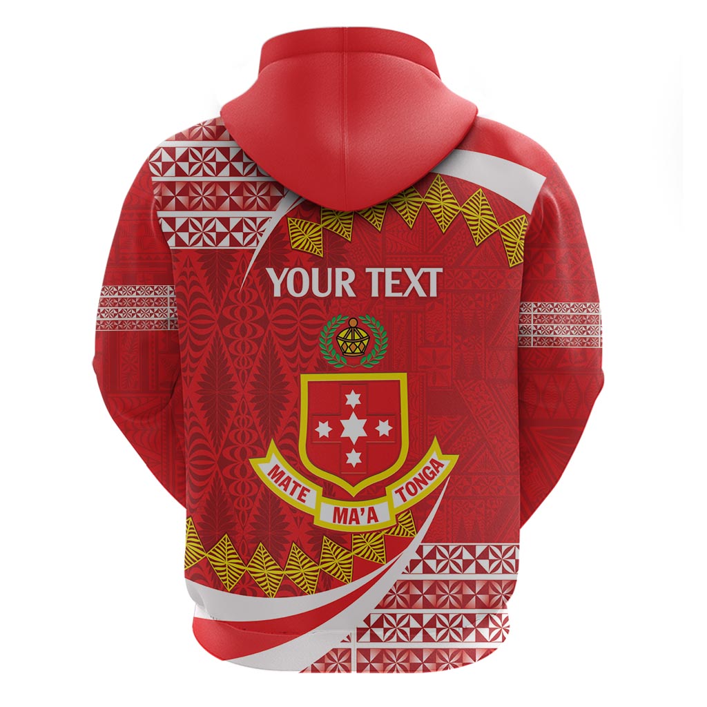 Personalised Kolisi Tonga College Atele Hoodie Mate Maa Tonga 142 Years Anniversary LT14 - Polynesian Pride