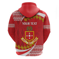 Personalised Kolisi Tonga College Atele Hoodie Mate Maa Tonga 142 Years Anniversary LT14 - Polynesian Pride