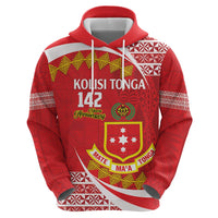 Personalised Kolisi Tonga College Atele Hoodie Mate Maa Tonga 142 Years Anniversary LT14 - Polynesian Pride