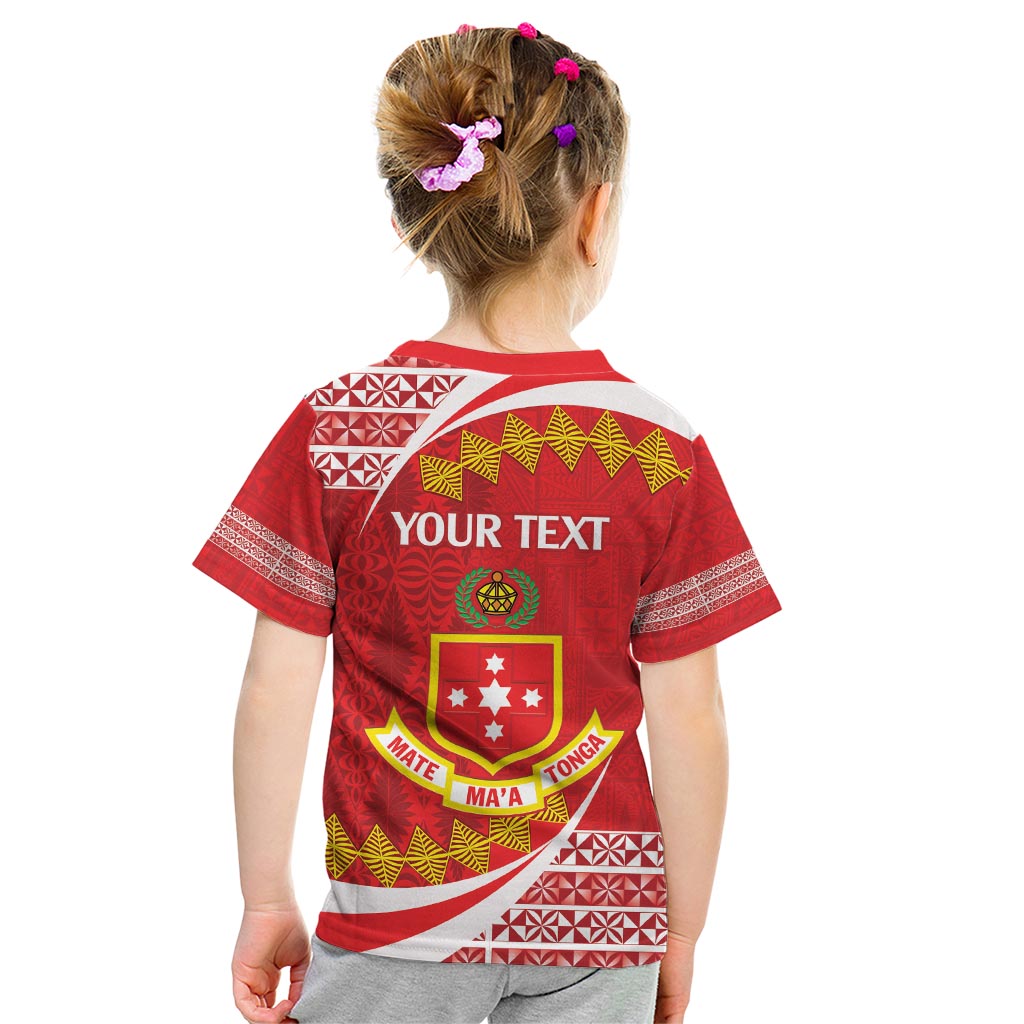 Personalised Kolisi Tonga College Atele Kid T Shirt Mate Maa Tonga 142 Years Anniversary LT14 - Polynesian Pride