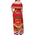 Personalised Kolisi Tonga College Atele Off Shoulder Maxi Dress Mate Maa Tonga 142 Years Anniversary