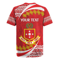 Personalised Kolisi Tonga College Atele Rugby Jersey Mate Maa Tonga 142 Years Anniversary LT14 - Polynesian Pride