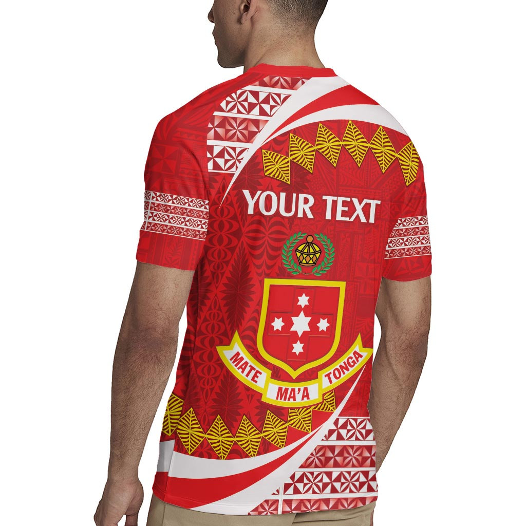 Personalised Kolisi Tonga College Atele Rugby Jersey Mate Maa Tonga 142 Years Anniversary LT14 - Polynesian Pride