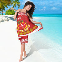 Personalised Kolisi Tonga College Atele Sarong Mate Maa Tonga 142 Years Anniversary LT14 - Polynesian Pride